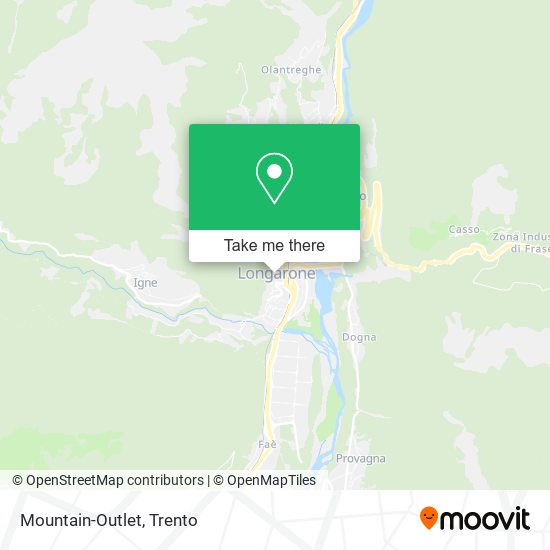 Mountain-Outlet map