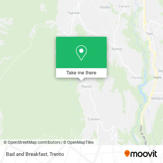 Bad and Breakfast map