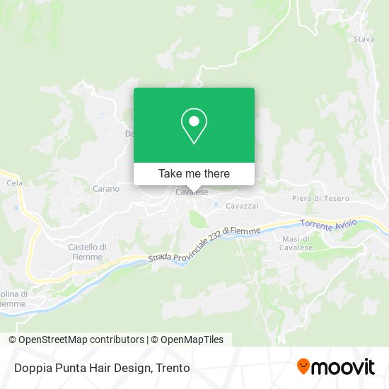 Doppia Punta Hair Design map