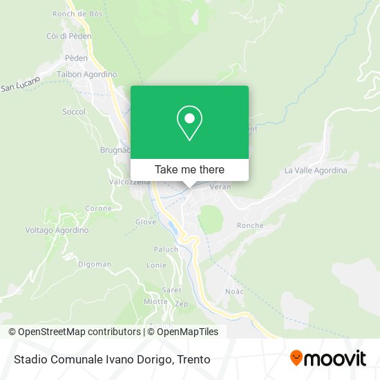Stadio Comunale Ivano Dorigo map