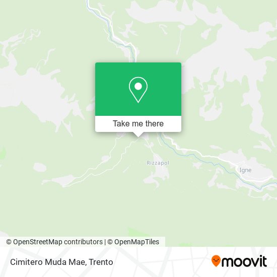 Cimitero Muda Mae map