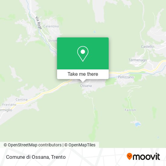 Comune di Ossana map