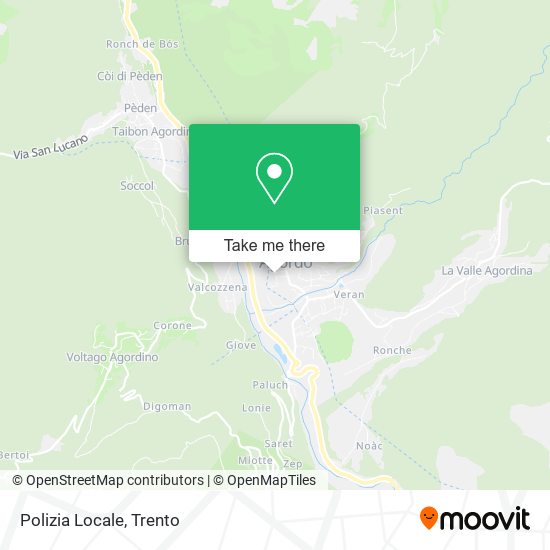 Polizia Locale map