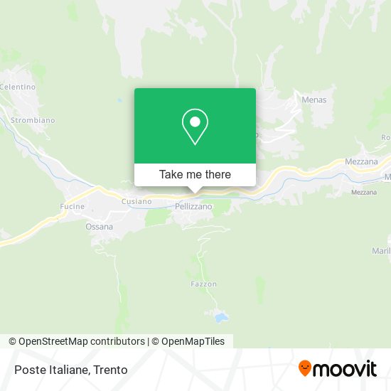 Poste Italiane map