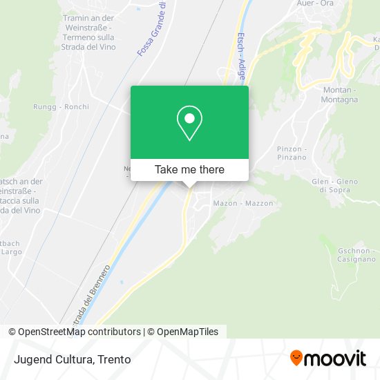 Jugend Cultura map