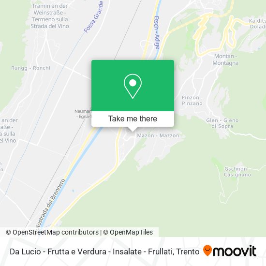 Da Lucio - Frutta e Verdura - Insalate - Frullati map