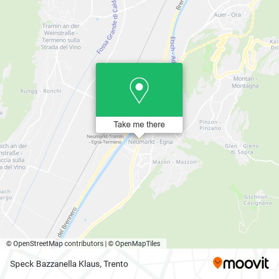 Speck Bazzanella Klaus map