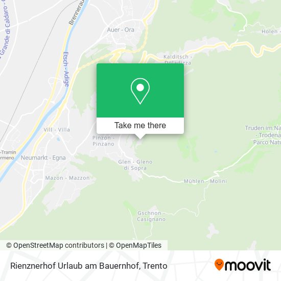 Rienznerhof Urlaub am Bauernhof map