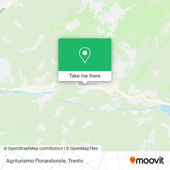 Agriturismo Florandonole map