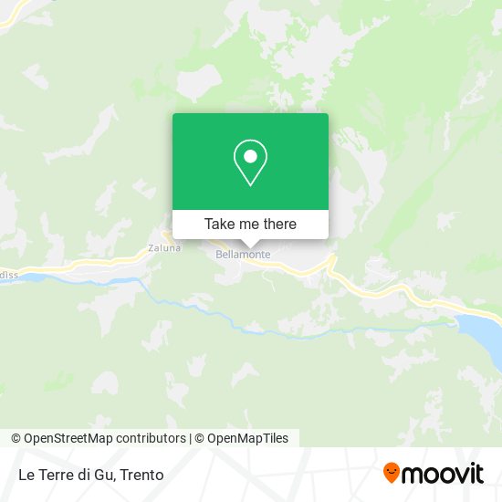 Le Terre di Gu map