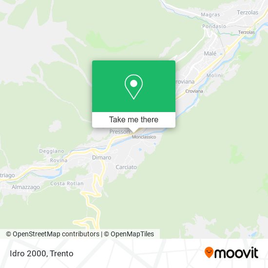 Idro 2000 map