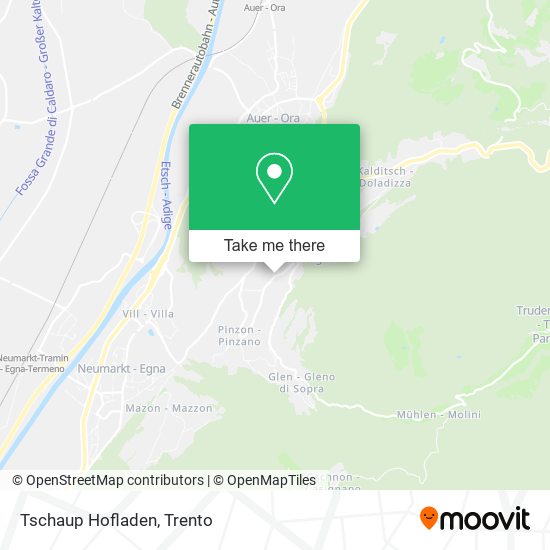 Tschaup Hofladen map