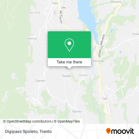 Digipass Spoleto map