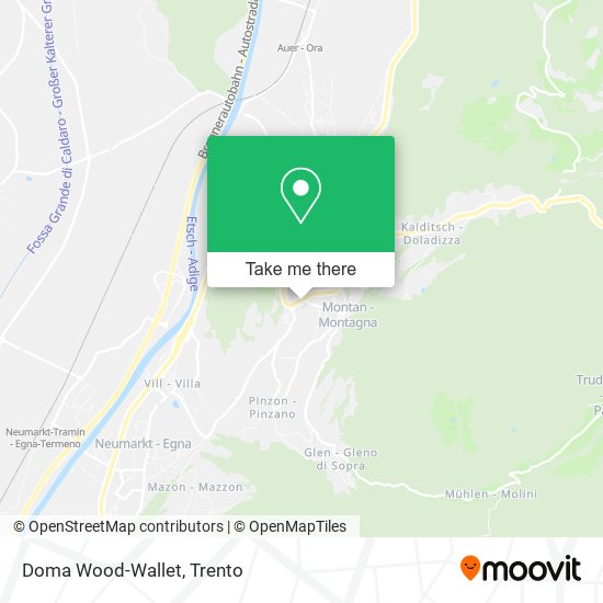 Doma Wood-Wallet map