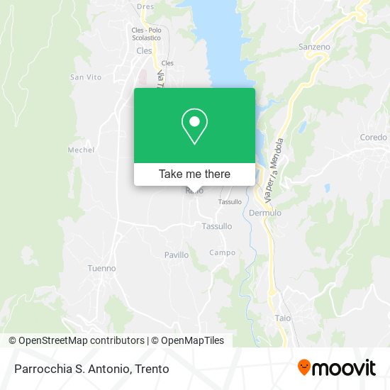 Parrocchia S. Antonio map