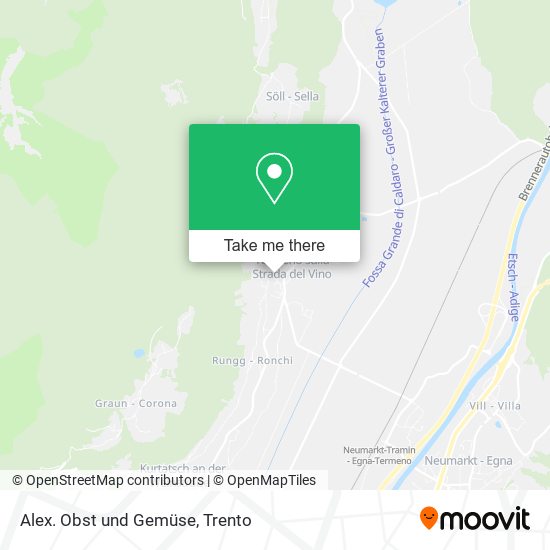 Alex. Obst und Gemüse map