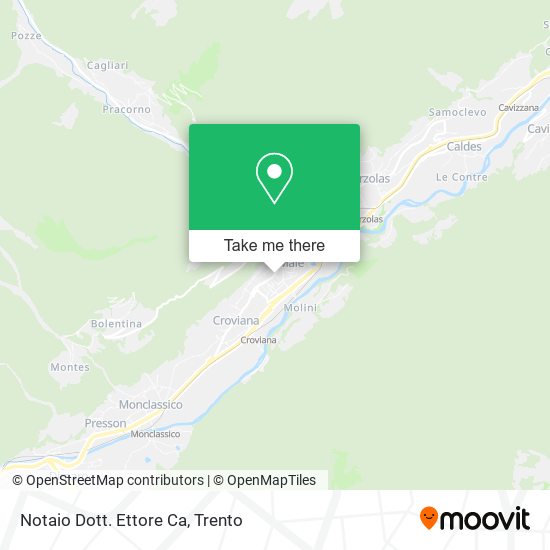 Notaio Dott. Ettore Ca map
