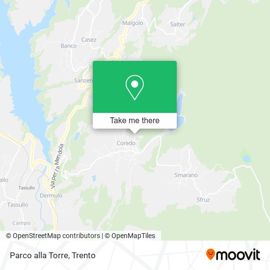 Parco alla Torre map