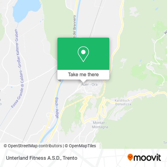 Unterland Fitness A.S.D. map