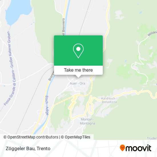Zöggeler Bau map