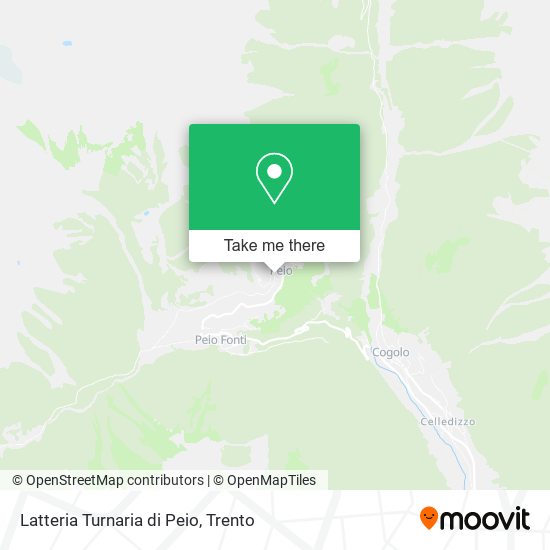 Latteria Turnaria di Peio map