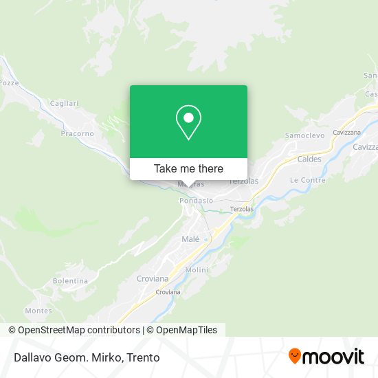 Dallavo Geom. Mirko map