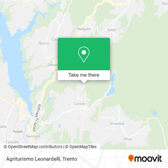 Agriturismo Leonardelli map