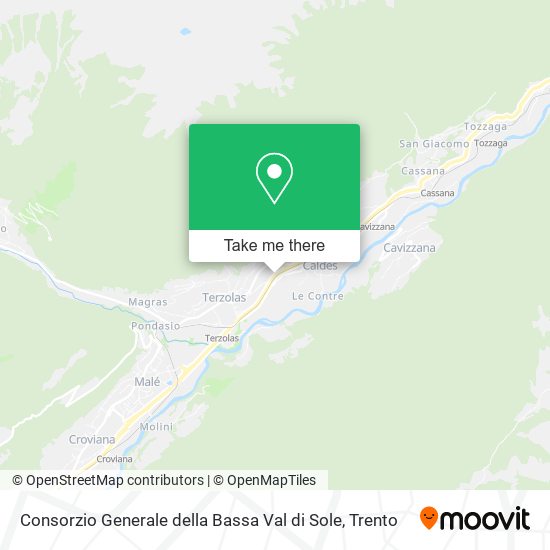 Consorzio Generale della Bassa Val di Sole map