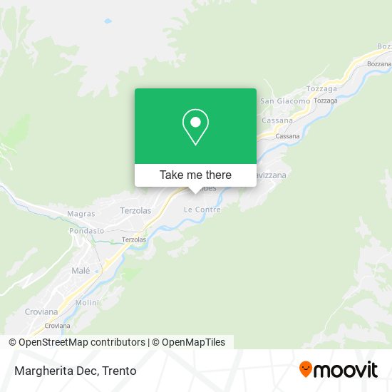 Margherita Dec map