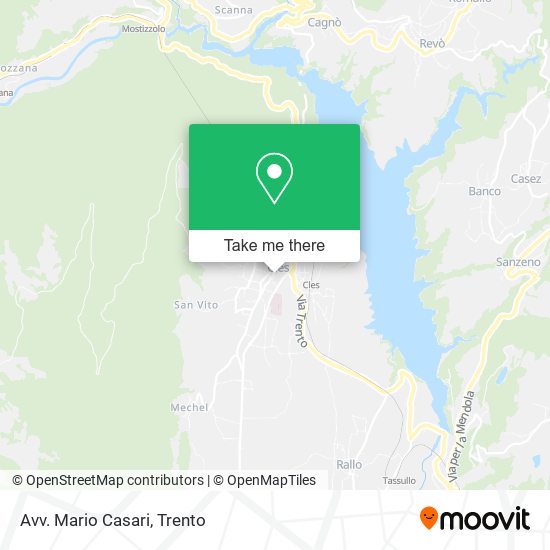 Avv. Mario Casari map