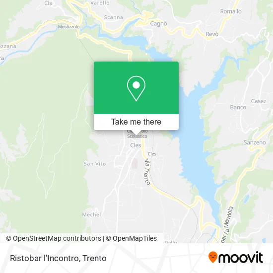 Ristobar l'Incontro map