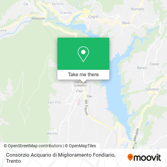 Consorzio Acquario di Miglioramento Fondiario map
