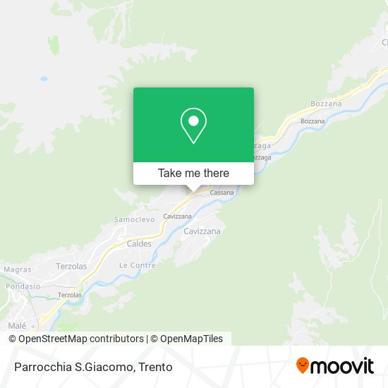 Parrocchia S.Giacomo map