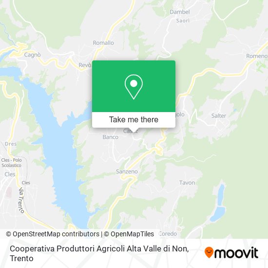 Cooperativa Produttori Agricoli Alta Valle di Non map
