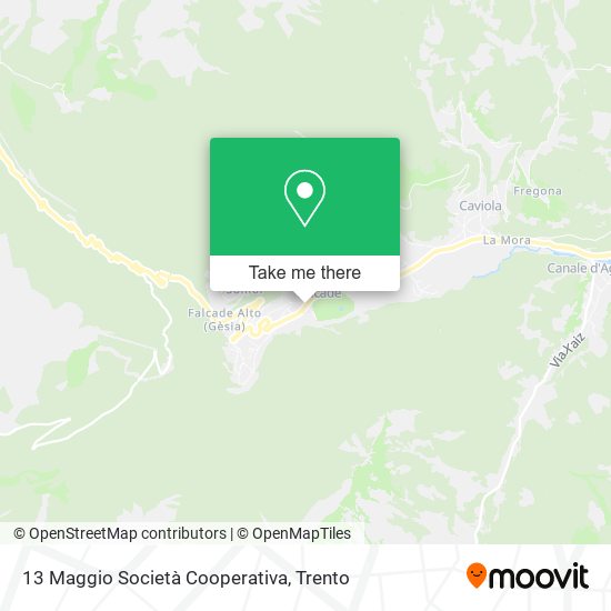 13 Maggio Società Cooperativa map