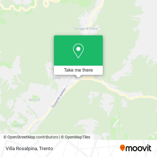 Villa Rosalpina map