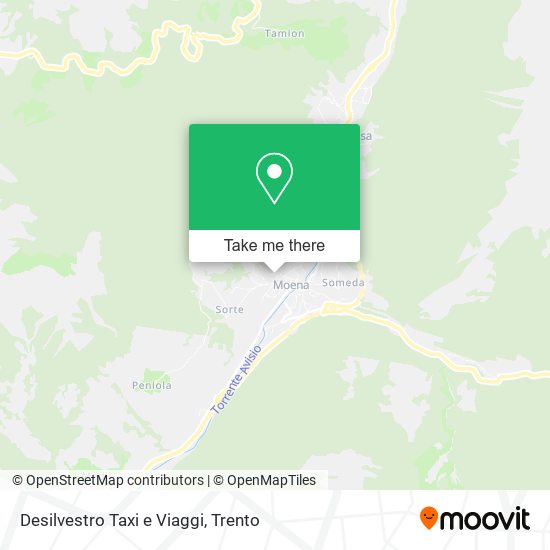 Desilvestro Taxi e Viaggi map