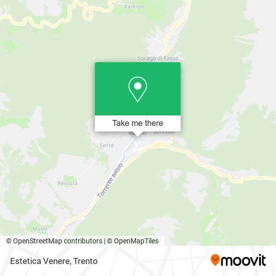 Estetica Venere map