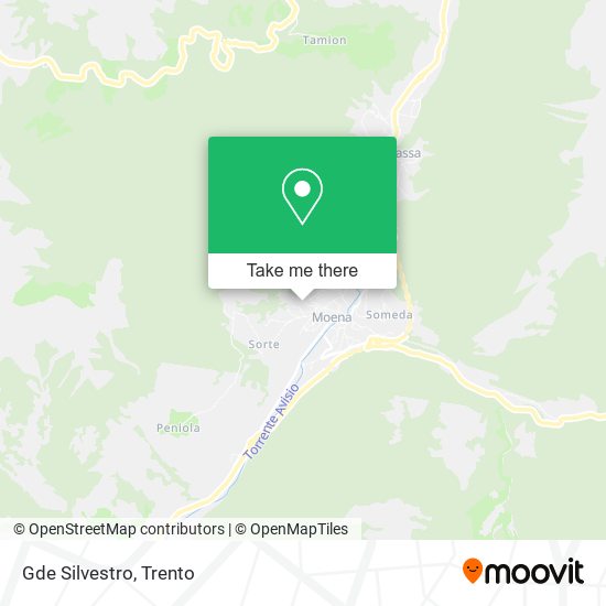 Gde Silvestro map