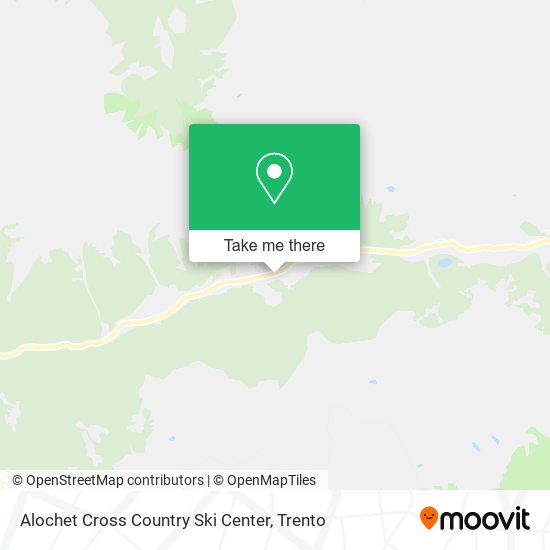 Alochet Cross Country Ski Center map