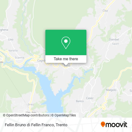 Fellin Bruno di Fellin Franco map