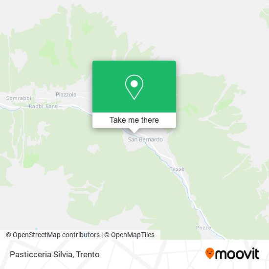 Pasticceria Silvia map