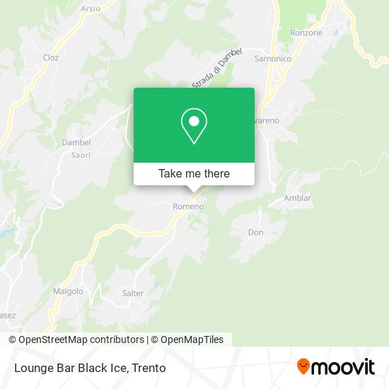 Lounge Bar Black Ice map