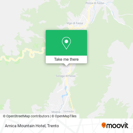 Arnica Mountain Hotel map