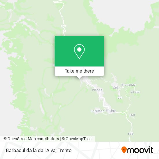 Barbacul da la da l'Aiva map