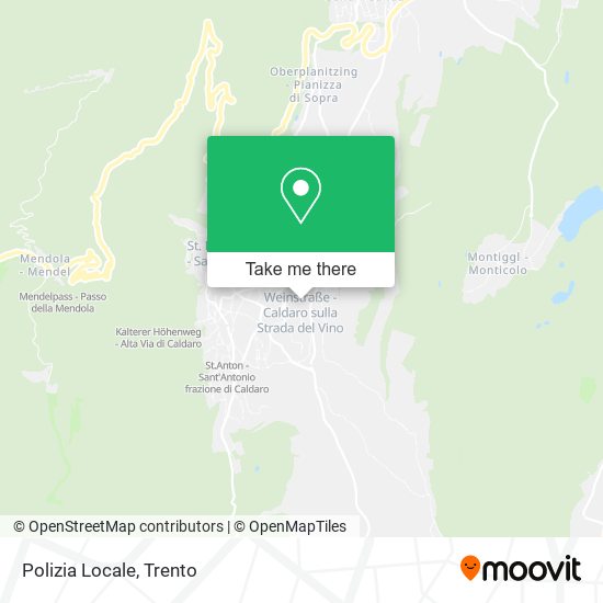 Polizia Locale map