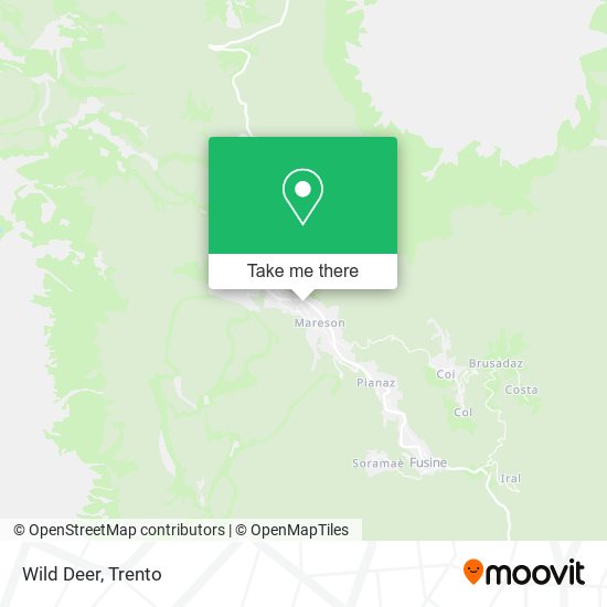 Wild Deer map