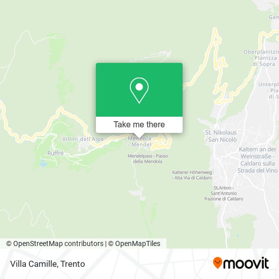 Villa Camille map