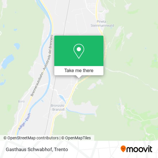 Gasthaus Schwabhof map