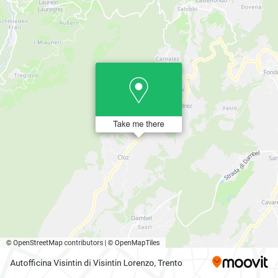 Autofficina Visintin di Visintin Lorenzo map